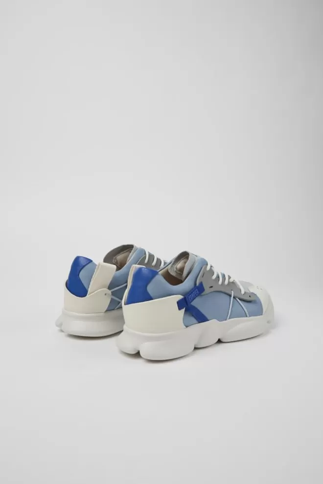 Zapatillas<Camper Sneaker De Piel/Tejido Multicolor Para Hombre
