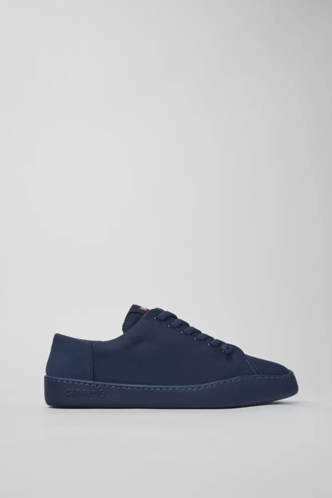 Zapatos Casual<Camper Sneaker De Tejido Azul Para Hombre