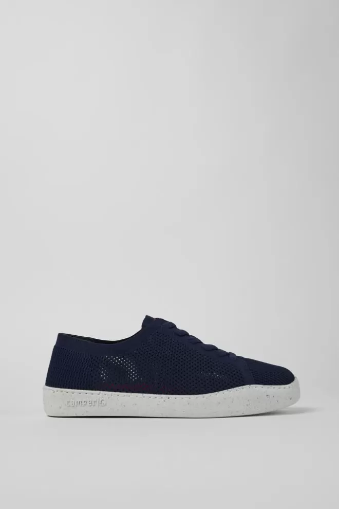 Zapatos Casual<Camper Sneaker De Tejido Azul Para Hombre