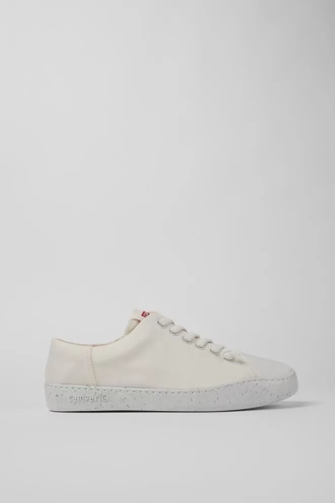 Zapatos Casual<Camper Sneaker De Tejido Blanca Para Hombre