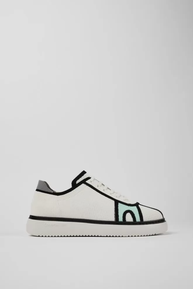 Zapatillas<Camper Sneaker De Tejido Blanca Para Mujer