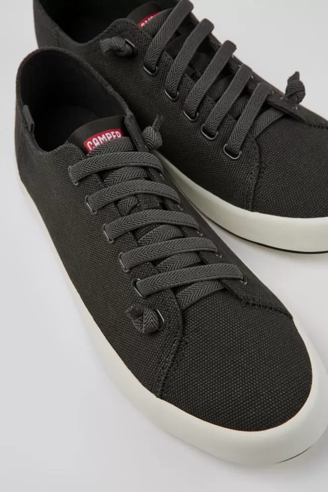 Zapatillas<Camper Sneaker De Tejido Gris Para Hombre