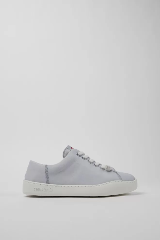 Zapatillas<Camper Sneaker De Tejido Gris Para Mujer