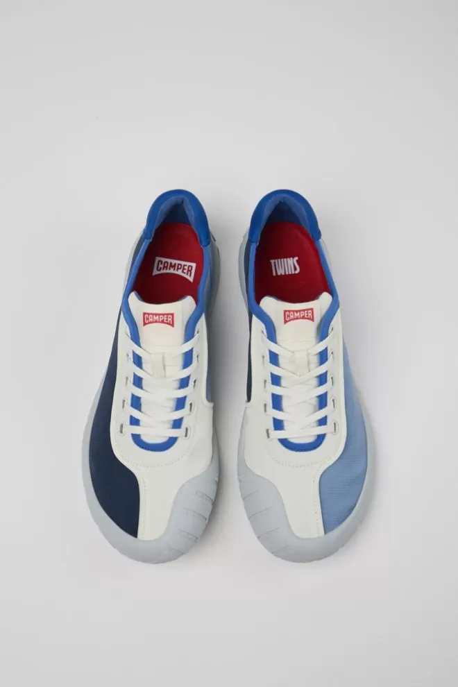 Zapatillas<Camper Sneaker De Tejido Multicolor Para Hombre