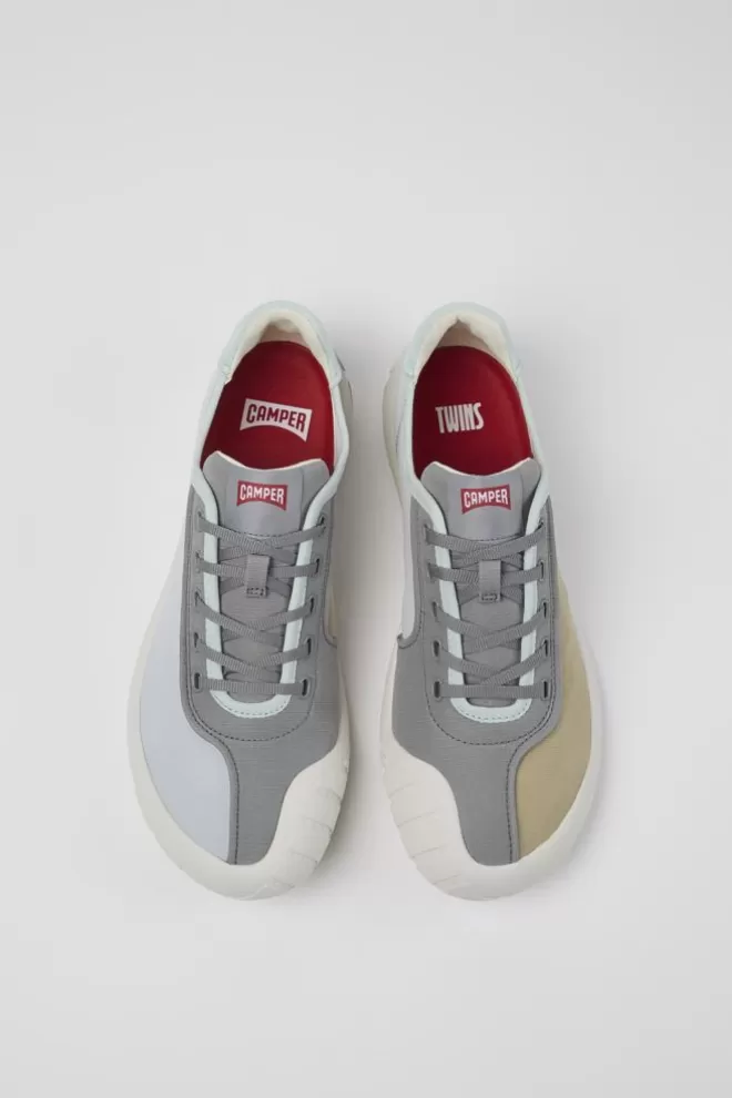 Zapatillas<Camper Sneaker De Tejido Multicolor Para Hombre