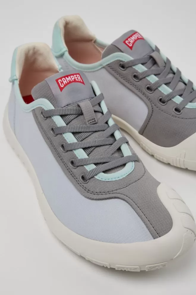 Zapatillas<Camper Sneaker De Tejido Multicolor Para Mujer