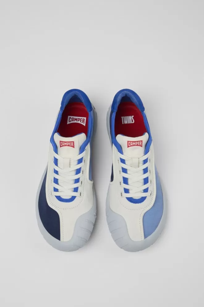 Zapatillas<Camper Sneaker De Tejido Multicolor Para Mujer