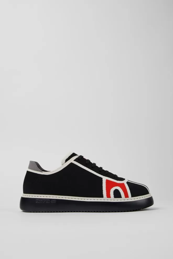 Zapatillas<Camper Sneaker De Tejido Negra Para Hombre