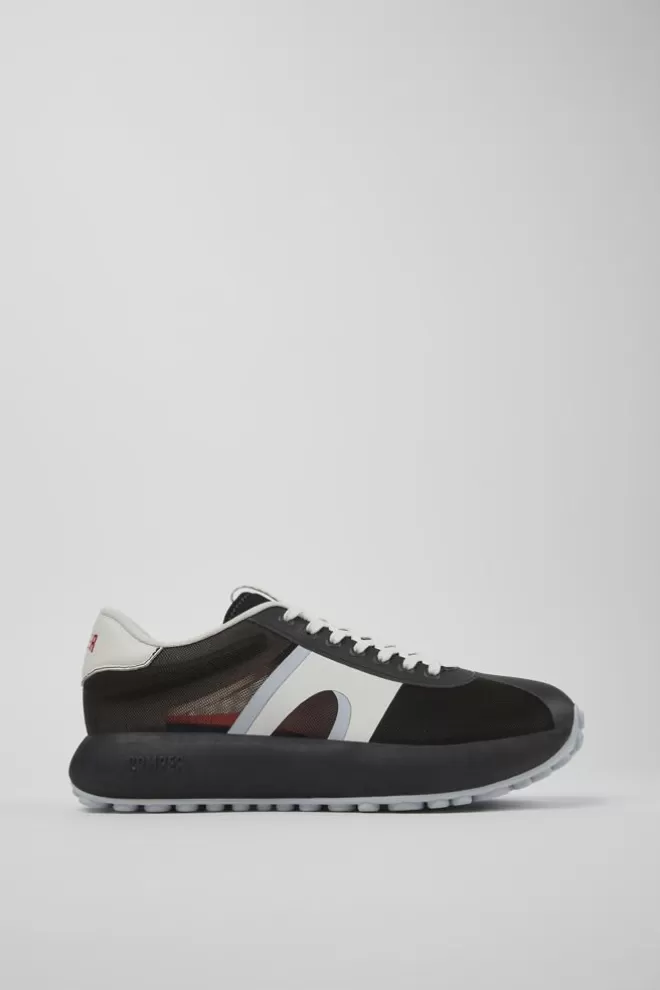 Zapatillas<Camper Sneaker De Tejido Negra Para Hombre