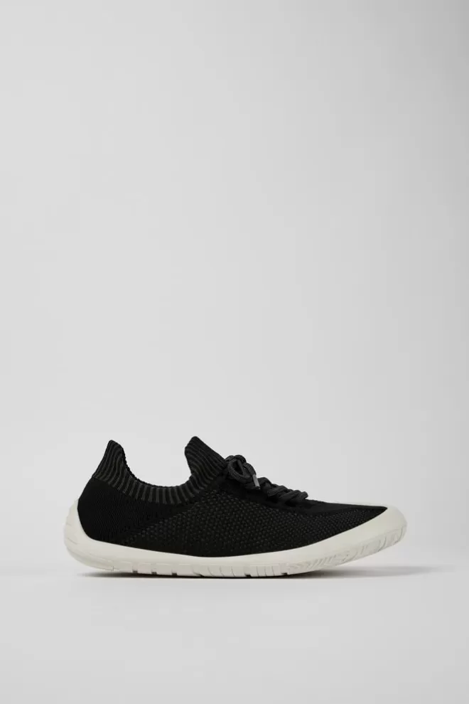 Zapatillas<Camper Sneaker De Tejido Negra Para Mujer