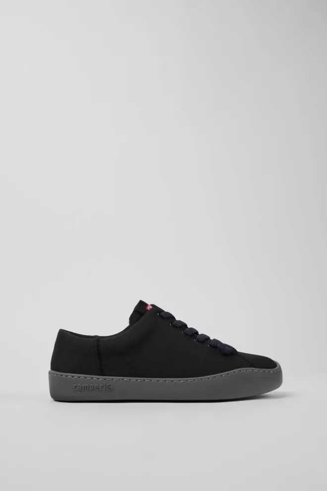 Zapatillas<Camper Sneaker De Tejido Negra Para Mujer