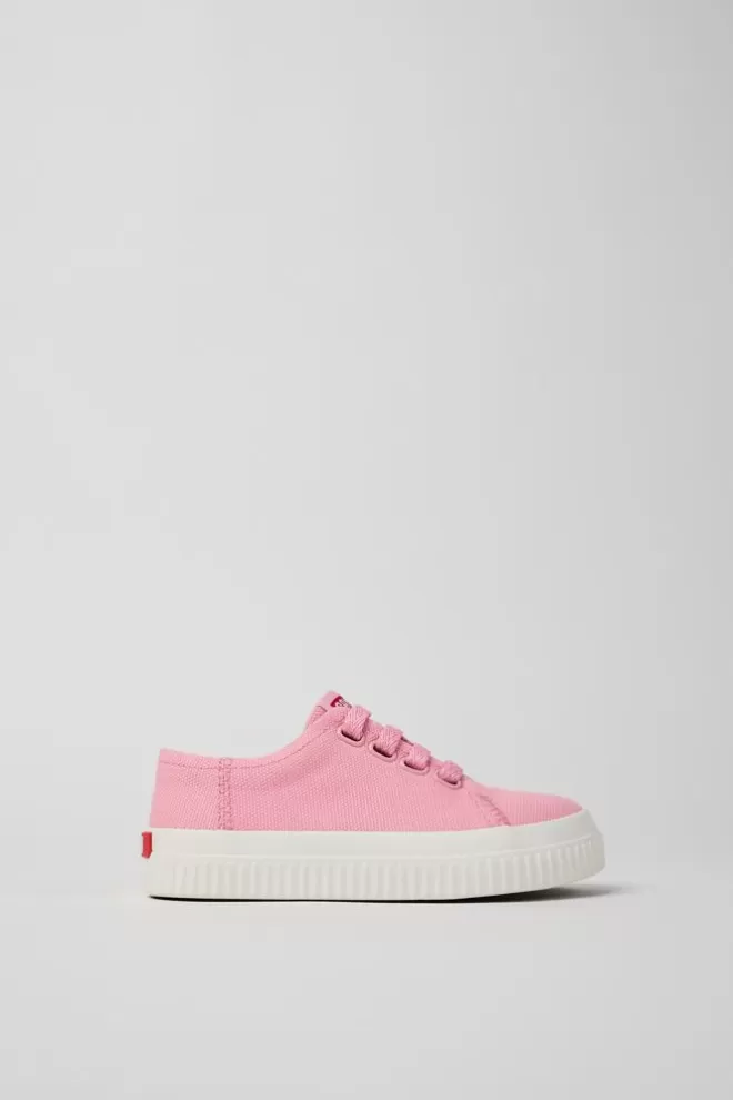 Zapatillas<Camper Sneaker De Tejido Rosa