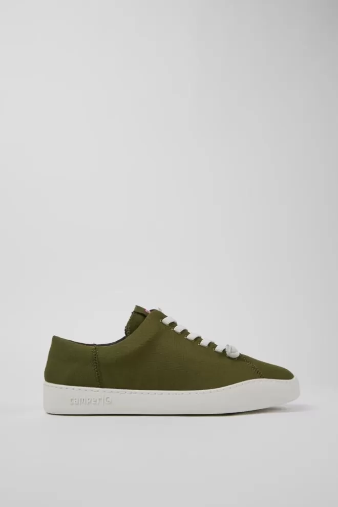 Zapatos Casual<Camper Sneaker De Tejido Verde Para Hombre