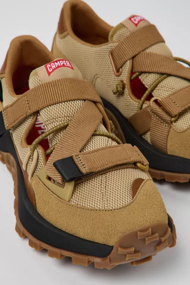 Zapatillas<Camper Sneaker De Tejido/Nobuk Multicolor Para Mujer