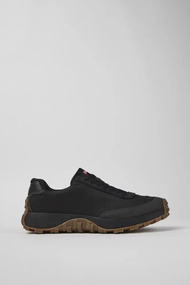 Zapatillas<Camper Sneaker De Tejido/Nobuk Negra Para Hombre