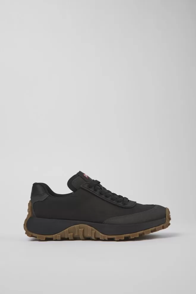 Zapatillas<Camper Sneaker De Tejido/Nobuk Negra Para Mujer