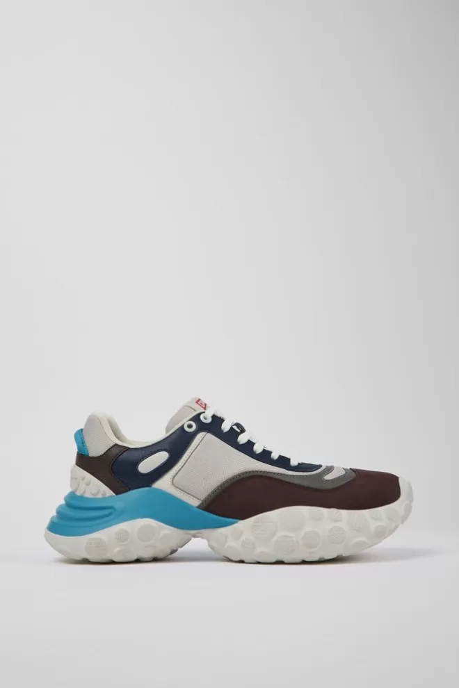 Zapatillas<Camper Sneaker Multicolor De Tejido Y Nobuk Para Hombre
