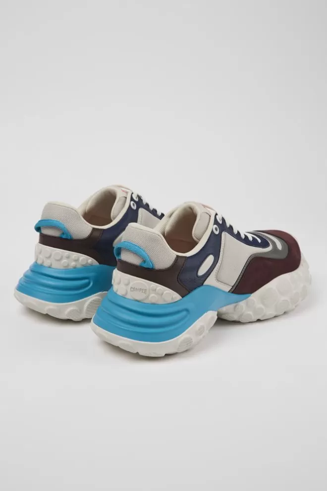 Zapatillas<Camper Sneaker Multicolor De Tejido Y Nobuk Para Hombre
