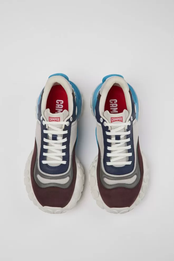 Zapatillas<Camper Sneaker Multicolor De Tejido Y Nobuk Para Hombre