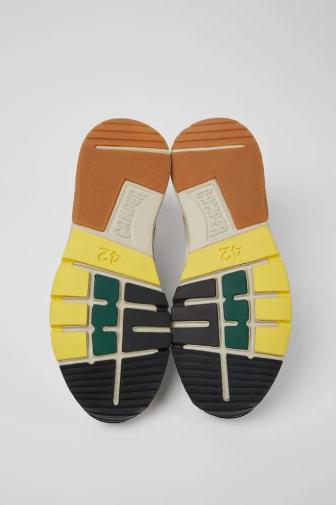 Zapatillas<Camper Sneaker Multicolor De Tejido Y Nobuk Para Hombre