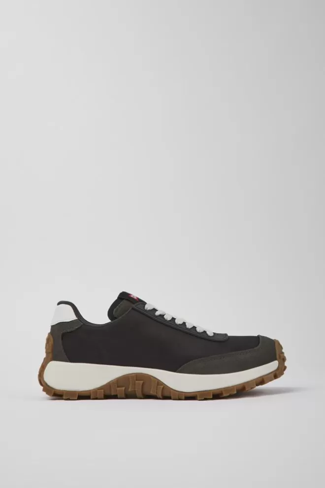 Zapatillas<Camper Sneaker Negra De Pet Reciclado Y Nobuk Para Mujer