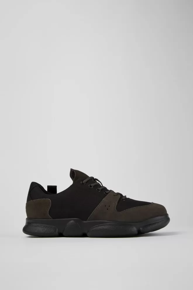 Zapatillas<Camper Sneaker Negra De Piel Y Pet Reciclado Para Hombre