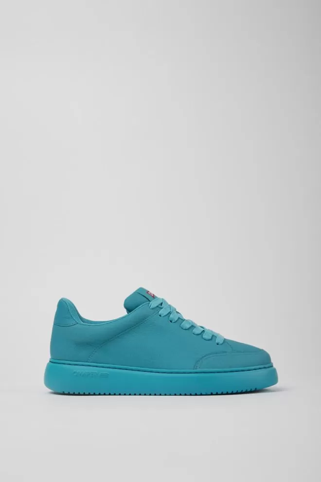 Zapatillas<Camper Sneakers Azules De Piel Para Mujer