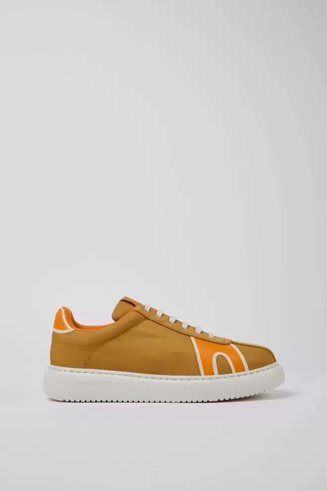 Zapatillas<Camper Sneakers Beige Y Naranja Para Mujer