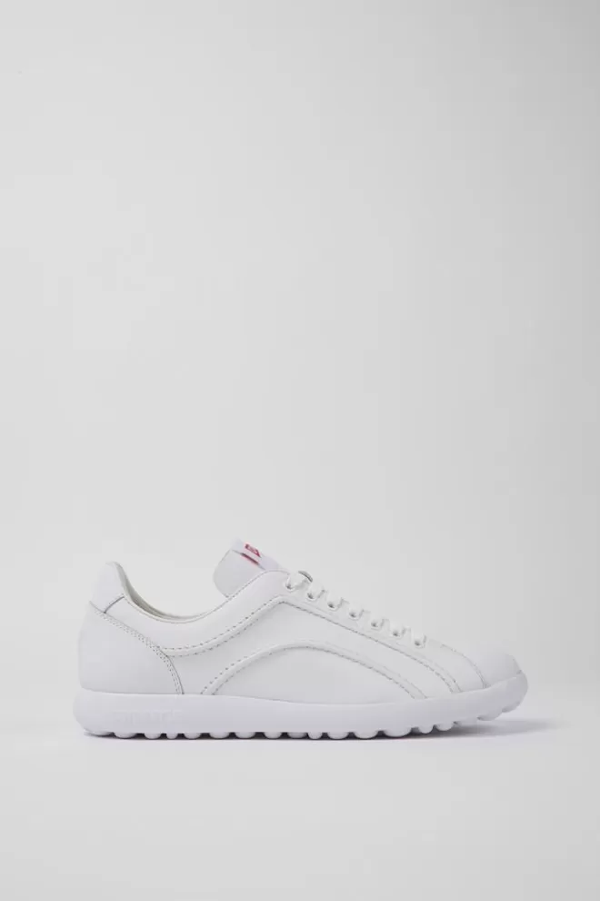 Zapatillas<Camper Sneakers Blancas De Piel Para Hombre