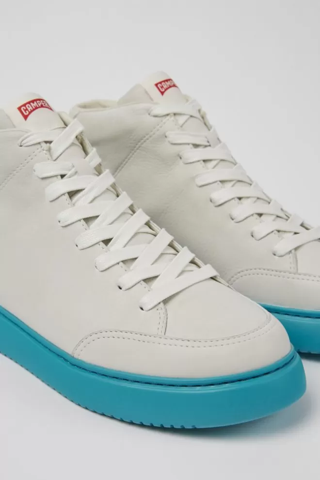 Zapatillas<Camper Sneakers Blancas De Piel Sin Tenir Para Hombre