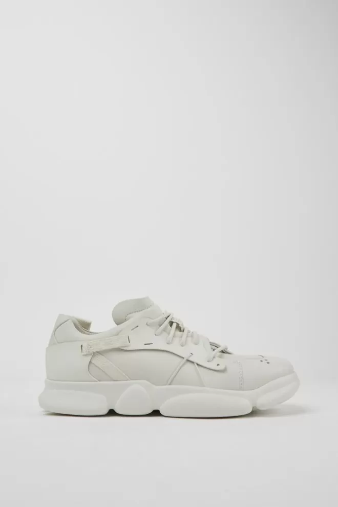 Zapatillas<Camper Sneakers Blancas De Piel Sin Tenir Para Hombre