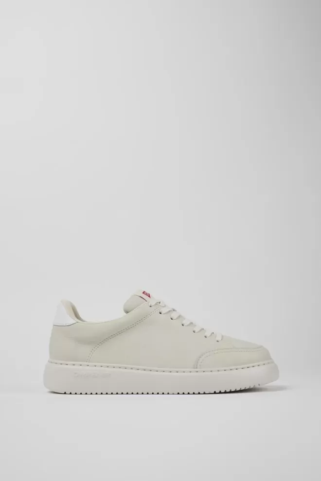 Zapatillas<Camper Sneakers Blancas De Piel Sin Tenir Para Mujer