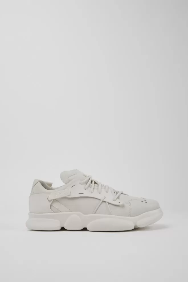 Zapatillas<Camper Sneakers Blancas De Piel Sin Tenir Para Mujer