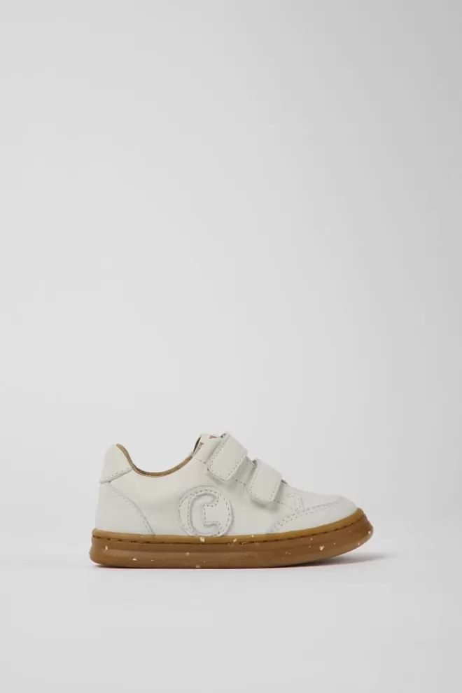 Zapatillas<Camper Sneakers Blancas De Piel Sin Tenir Para Ninos