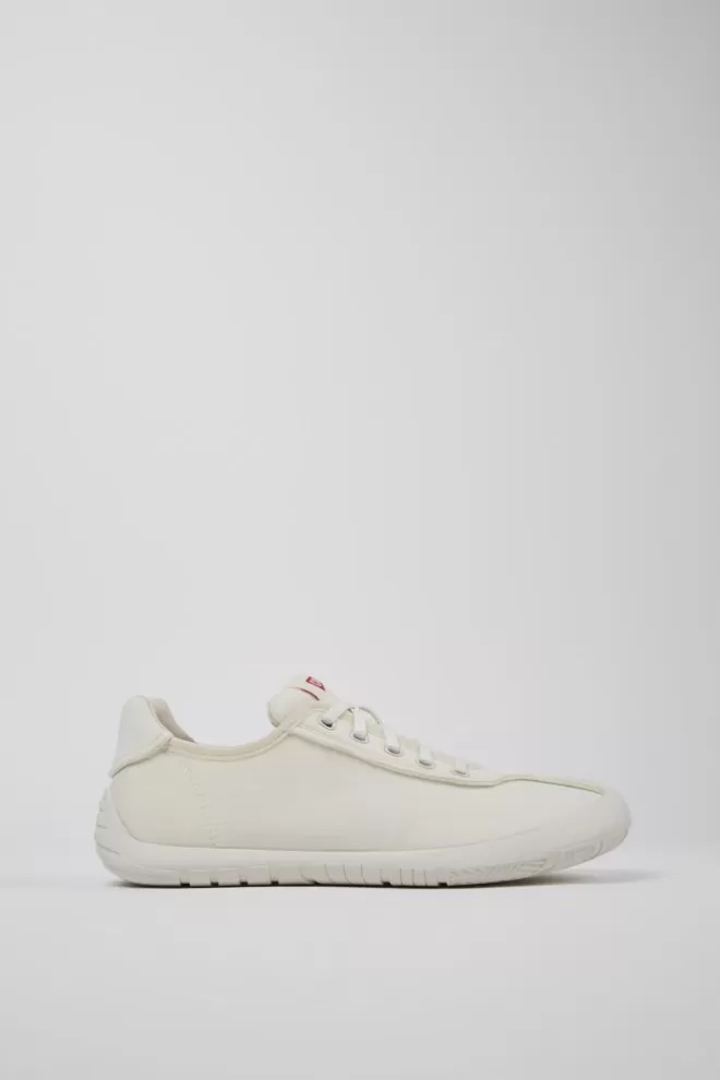 Zapatillas<Camper Sneakers Blancas De Tejido Para Mujer