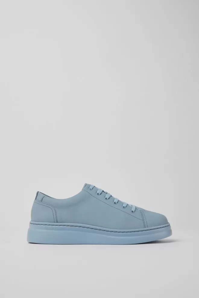 Zapatillas<Camper Sneakers De Piel Azules Para Mujer