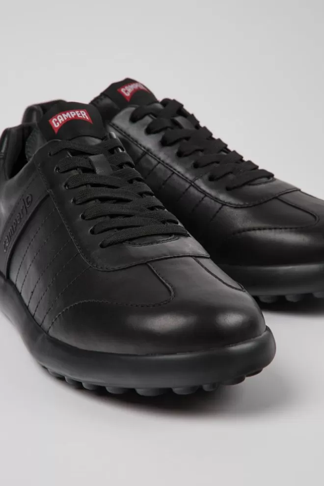 Zapatillas<Camper Sneakers De Piel En Color Negro Para Hombre