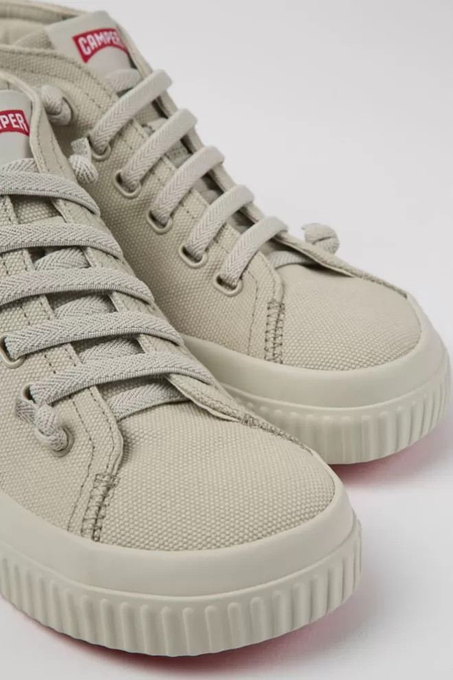 Zapatillas<Camper Sneakers Grises De Algodon Reciclado Para Mujer