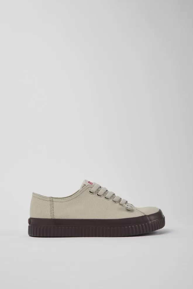 Zapatillas<Camper Sneakers Grises De Algodon Reciclado Para Mujer