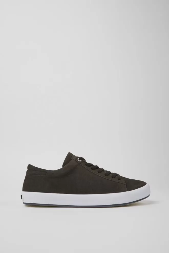 Zapatillas<Camper Sneakers Grises De Nobuk Para Hombre