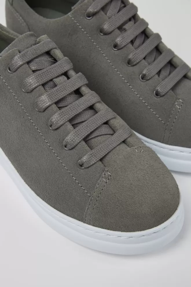 Zapatillas<Camper Sneakers Grises De Nobuk Para Mujer