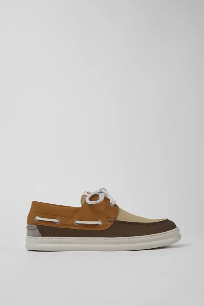 Zapatos Casual<Camper Sneakers Multicolores De Nobuk Para Hombre
