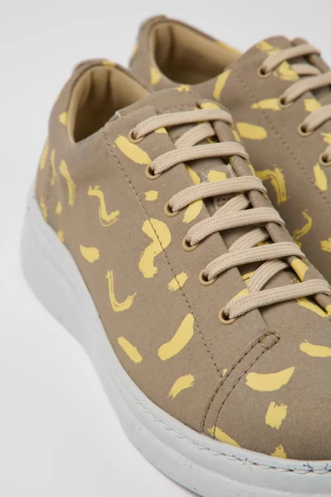 Zapatillas<Camper Sneakers Multicolores De Nobuk Para Mujer
