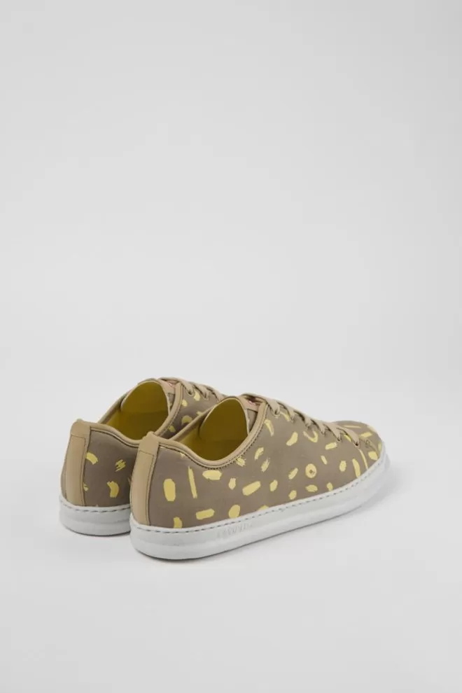 Zapatillas<Camper Sneakers Multicolores De Nobuk Y Piel Para Hombre