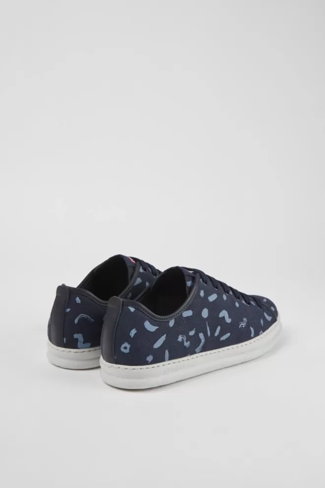 Zapatillas<Camper Sneakers Multicolores De Nobuk Y Piel Para Hombre