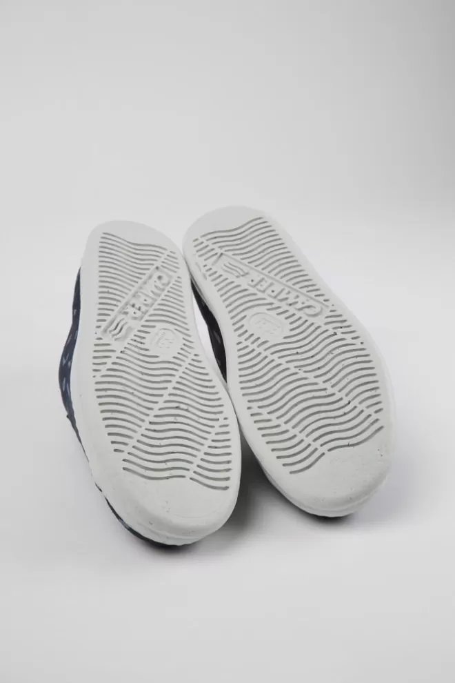 Zapatillas<Camper Sneakers Multicolores De Nobuk Y Piel Para Hombre