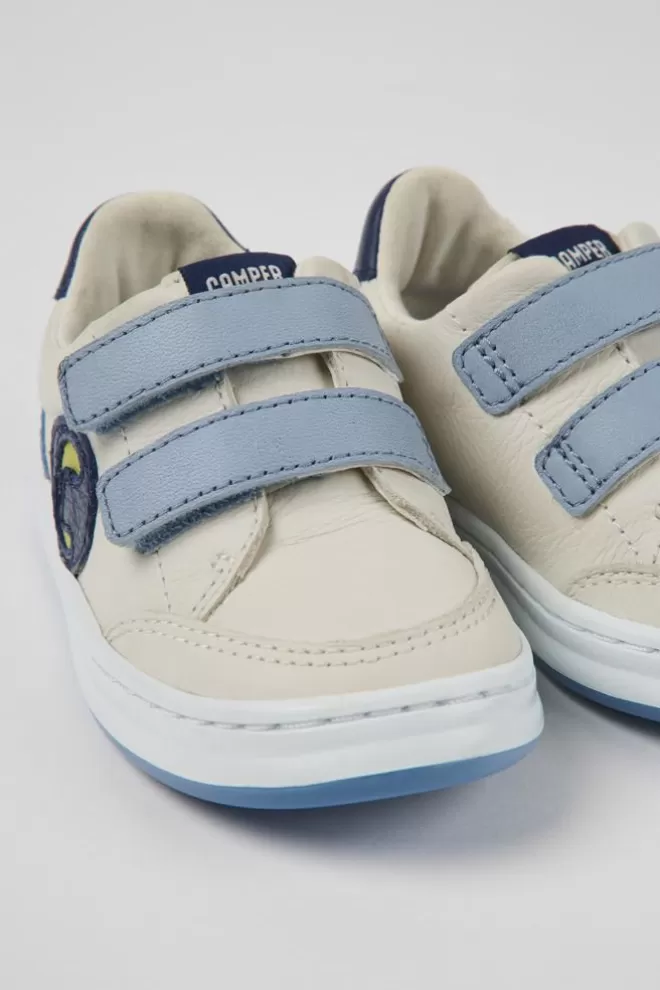 Zapatillas<Camper Sneakers Multicolores De Piel Para Ninos
