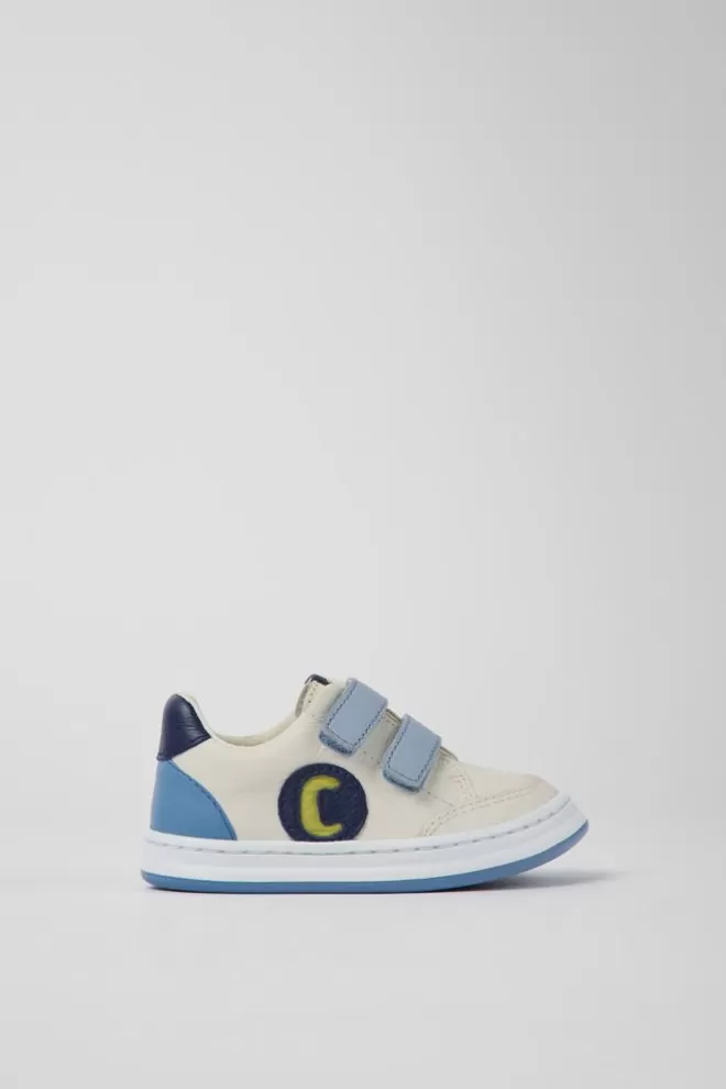 Zapatillas<Camper Sneakers Multicolores De Piel Para Ninos