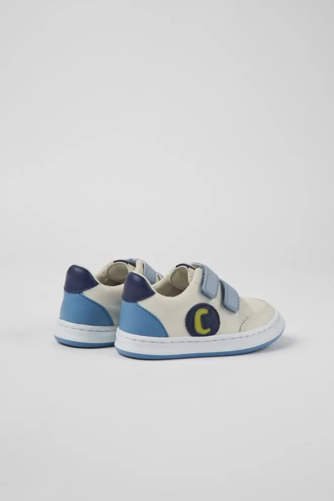 Zapatillas<Camper Sneakers Multicolores De Piel Para Ninos