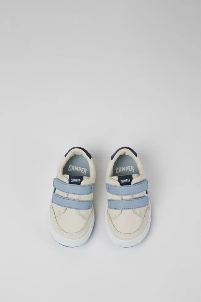 Zapatillas<Camper Sneakers Multicolores De Piel Para Ninos